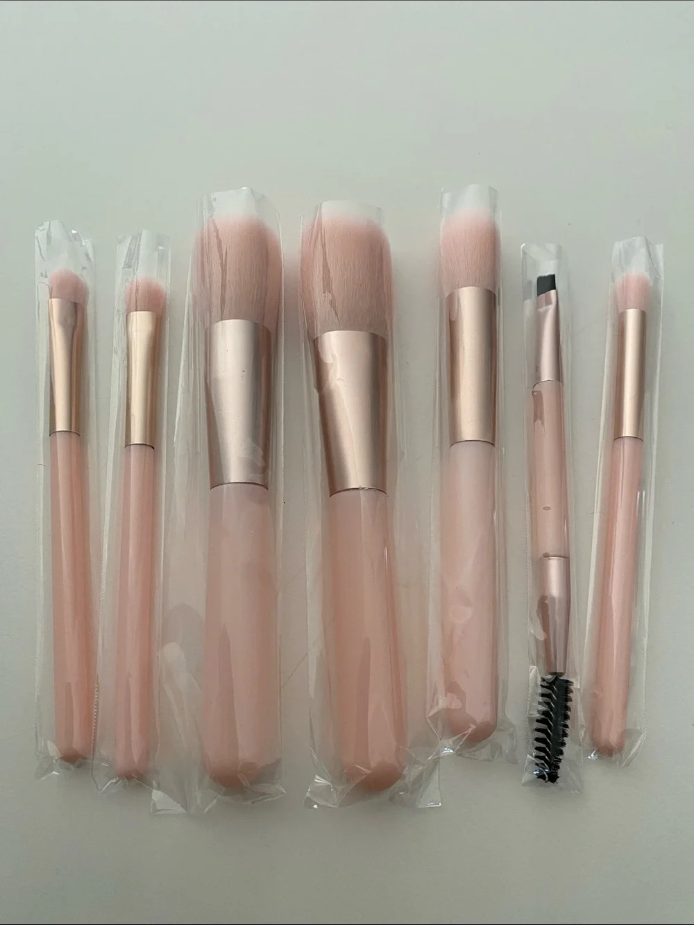 Sardines Travel Makeup Brush Set with Cosmetic Storage Case | 7-Piece NWT